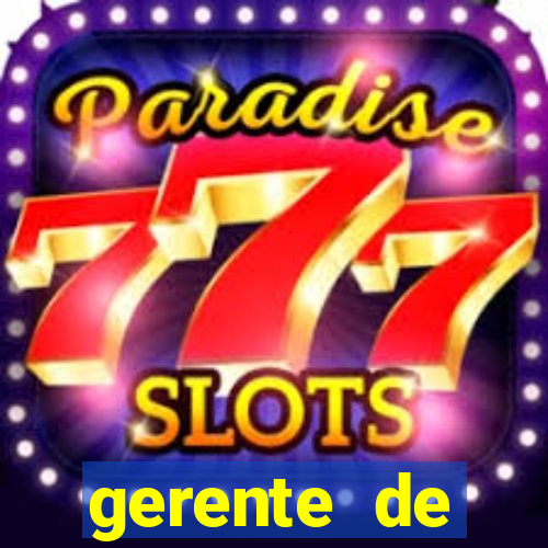 gerente de plataforma slots